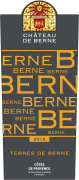 Chateau De Berne Terres Berne Rose 2014 Front Label