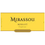 Mirassou Merlot 2005 Front Label