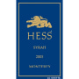 Hess Monterey Syrah 2005 Front Label
