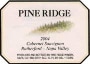 Pine Ridge Rutherford Cabernet Sauvignon 2004 Front Label