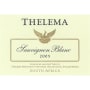 Thelema Stellenbosch Sauvignon Blanc 2005 Front Label