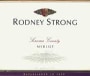 Rodney Strong Sonoma Merlot 2003 Front Label
