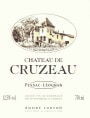 Chateau de Cruzeau  2005 Front Label