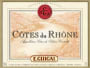 E. Guigal Cotes du Rhone Rose 2005 Front Label