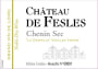 Chateau de Fesles La Chapelle Anjou Blanc Chenin Sec 2012 Front Label