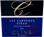 Cline Los Carneros Syrah 2004 Front Label
