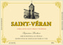 Chateau Fuisse Saint-Veran 2014 Front Label