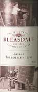 Bleasdale Bremerview Shiraz 2002 Front Label