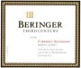 Beringer Third Century Cabernet Sauvignon 2004 Front Label