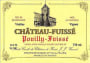 Chateau Fuisse Pouilly-Fuisse Vieilles Vignes 2010 Front Label