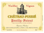Chateau Fuisse Pouilly-Fuisse Vieilles Vignes 2012 Front Label