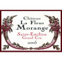 Chateau La Fleur Morange Bordeaux Rouge 2005 Front Label