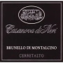 Casanova di Neri Brunello di Montalcino Cerretalto 2001 Front Label