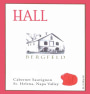 Hall Bergfeld Cabernet Sauvignon 2004 Front Label