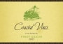 Coastal Vines Cellars Pinot Grigio 2005  Front Label
