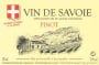 Domaine Dupasquier Vin de Savoie Pinot Noir 2013 Front Label