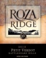 Roza RIdge Rattlesnake Hills Petit Verdot 2012  Front Label