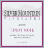 Silver Mountain Muns Vineyard Pinot Noir 2008  Front Label