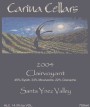 Carina Cellars Clairvoyant 2004 Front Label