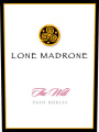 Lone Madrone The Will 2009 Front Label