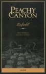 Peachy Canyon Snow Vineyard Zinfandel 2014 Front Label