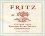 Fritz Chardonnay 2003 Front Label