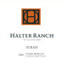 Halter Ranch Syrah 2006  Front Label