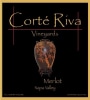 Corte Riva Merlot 2006  Front Label