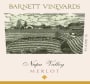 Barnett Vineyards Merlot 2009 Front Label