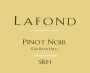 Lafond SRH Series Pinot Noir 2008 Front Label