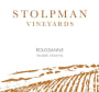 Stolpman Vineyards Roussanne 2014 Front Label