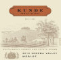 Kunde Merlot 2010 Front Label