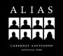 Alias Winery Cabernet Sauvignon 2008 Front Label