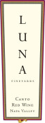 Luna Vineyards Canto 2010 Front Label