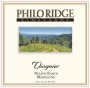 Philo Ridge Vineyards Nelson Ranch Viognier 2015 Front Label