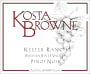 Kosta Browne Keefer Ranch Pinot Noir 2007 Front Label