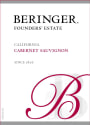 Beringer Founders' Estate Cabernet Sauvignon 2007 Front Label