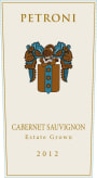 Petroni Vineyards Cabernet Sauvignon 2012  Front Label