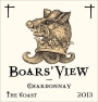Boars' View The Coast Chardonnay 2013 Front Label