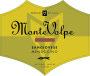Graziano Monte Volpe Sangiovese 2013  Front Label