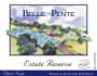 Belle Pente Estate Reserve Pinot Noir 2005 Front Label