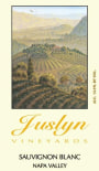 Juslyn Sauvignon Blanc 2015 Front Label