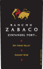 Rancho Zabaco Dry Creek Valley Zinfandel 2005  Front Label