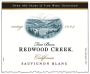 Redwood Creek Sauvignon Blanc 2004  Front Label