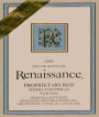Renaissance Claret Prestige 1995  Front Label
