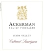 Ackerman Family Vineyards Cabernet Sauvignon 2012 Front Label