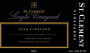 St. Clement Star Vineyard Cabernet Sauvignon 2008 Front Label