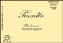 Prunotto Barbaresco 1996 Front Label