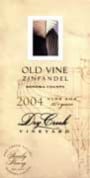 Dry Creek Vineyard Old Vine Zinfandel 2004 Front Label