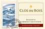 Clos du Bois Alexander Valley Reserve Cabernet Sauvignon 2004 Front Label